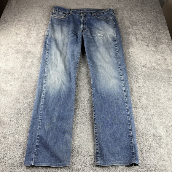 Levi's Other - Levis 751 Regular Fit Straight Jeans Mens 36x30 Blue Medium Wash